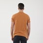 DORS-Ανδρική polo μπλούζα DORS 1132001.C02 καφέ