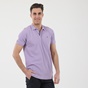 DORS-Ανδρική polo μπλούζα DORS 1132001.C09 μοβ