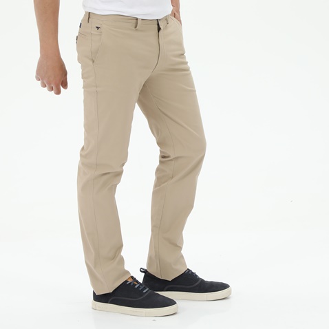 DORS-Ανδρικό chino παντελόνι DORS 2020002 chinos dobby comfort μπεζ