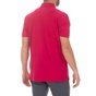 GREENWOOD-Ανδρική polo μπλούζα GREENWOOD 101002081 POLO PIQUE OXFORD φούξια