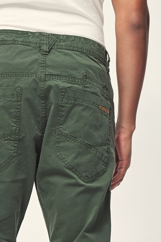 EDWARD JEANS-Ανδρικό casual παντελόνι EDWARD JEANS 15.1.1.04.009 ASTOR-C πράσινο