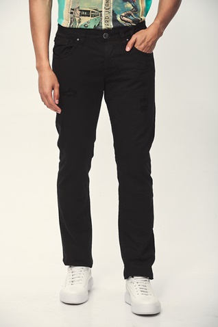 EDWARD JEANS-Ανδρικό παντελόνι EDWARD JEANS 15.1.1.04.018 ROUSEL μαύρο