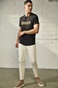 EDWARD JEANS-Ανδρικό t-shirt EDWARD JEANS MP-N-TOP-S21-013 FIXED μαύρο