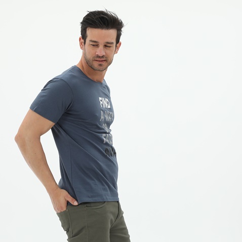 RUN-21K9088201 T-SHIRT BOX 13 RUN PRINT57 MAN ΜΠΛΟΥΖΑ