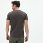 RUN-Ανδρικό t-shirt RUN 21K9120211 ανθρακί