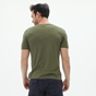 BATTERY-Ανδρικό t-shirt BATTERY 2110056201 χακί