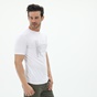 OCEAN SHARK-Ανδρικό t-shirt OCEAN SHARK 2110065201 T-SHIRT CMD06 O.S. MAN SJ MODA λευκό
