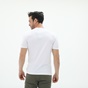 OCEAN SHARK-Ανδρικό t-shirt OCEAN SHARK 2110065201 T-SHIRT CMD06 O.S. MAN SJ MODA λευκό
