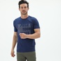 OCEAN SHARK-Ανδρικό t-shirt OCEAN SHARK 2110065201 μπλε