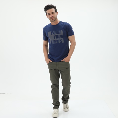 OCEAN SHARK-Ανδρικό t-shirt OCEAN SHARK 2110065201 μπλε