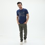 OCEAN SHARK-Ανδρικό t-shirt OCEAN SHARK 2110065201 μπλε
