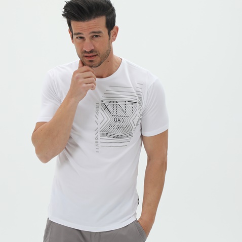 OCEAN SHARK-Ανδρικό t-shirt OCEAN SHARK 2110066201 λευκό
