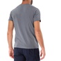 GREENWOOD-Ανδρικό t-shirt GREENWOOD 21K602491 σκούρο γκρι