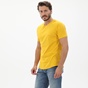 EDWARD JEANS-Ανδρικό t-shirt EDWARD JEANS MP-N-TOP-S20-030 κίτρινο