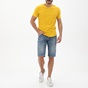 EDWARD JEANS-Ανδρικό t-shirt EDWARD JEANS MP-N-TOP-S20-030 κίτρινο