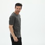DIRTY LAUNDRY-Ανδρική μπλούζα DIRTY LAUNDRY DLMT3020S FRONT SLUB POCKET ανθρακί