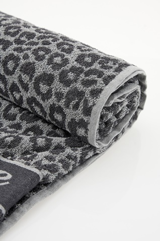 SUGARFREE-Πετσέτα παραλίας SUGARFREE 22819087 γκρι leopard
