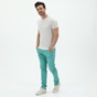 EDWARD JEANS-Ανδρικό παντελόνι EDWARD JEANS 16.1.1.04.017 ALIANO-CR πράσινο μέντας
