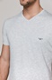EDWARD JEANS-Ανδρικό t-shirt EDWARD JEANS MP-N-TOP-S20-031 VINEK γκρι