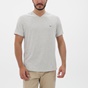 EDWARD JEANS-Ανδρικό βαμβακερό t-shirt EDWARD JEANS MP-N-TOP-S20-031 γκρι