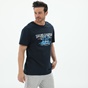 CATAMARAN SAILWEAR-Ανδρικό t-shirt CATAMARAN SAILWEAR 2331042 μπλε