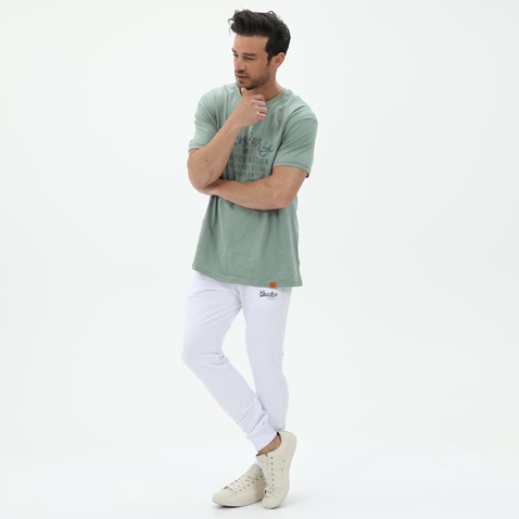 CATAMARAN SAILWEAR-Ανδρικό παντελόνι φόρμας CATAMARAN SAILWEAR 2331850 λευκό
