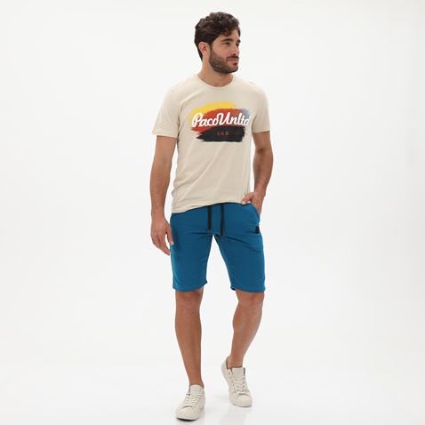 CATAMARAN SAILWEAR-Ανδρική βαμβακερή βερμούδα CATAMARAN SAILWEAR 2331861 μπλε
