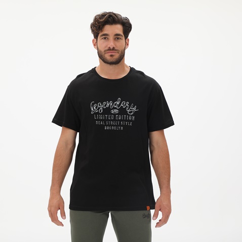 CATAMARAN SAILWEAR-Ανδρικό t-shirt CATAMARAN SAILWEAR 2331041 μαύρο