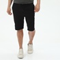 STAFF JEANS-Ανδρική chino βερμούδα STAFF JEANS 5-858.233.9.041 DYLAN μαύρη