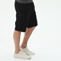 STAFF JEANS-Ανδρική chino βερμούδα STAFF JEANS 5-858.233.9.041 DYLAN μαύρη