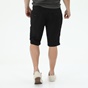 STAFF JEANS-Ανδρική chino βερμούδα STAFF JEANS 5-858.233.9.041 DYLAN μαύρη