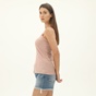 STAFF JEANS-Γυναικείο top φανελάκι STAFF JEANS 63-004-1.045 MALENA ροδακινί