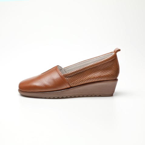 AERO BY KASTA-Γυναικεία μοκασίνια AERO BY KASTA 4120-1140-638 καφέ