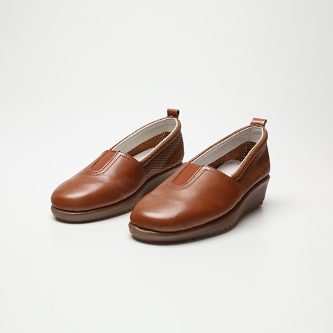 AERO BY KASTA-Γυναικεία μοκασίνια AERO BY KASTA 4120-1140-638 καφέ