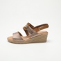 AERO BY KASTA-Γυναικεία πέδιλα πλατφόρμες AERO BY KASTA 4120-1140-645 καφέ ταμπά