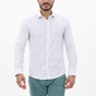 MARTIN & CO-Ανδρικό πουκάμισο MARTIN & CO 123-51-1450 SLIM FIT λευκό
