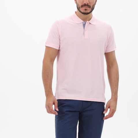 FRANK TAILOR-Ανδρική polo μπλούζα FRANK TAILOR 123-60-0001 POLO SHIRT ΜΠΛΟΥΖΑ