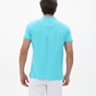 FRANK TAILOR-Ανδρική polo μπλούζα FRANK TAILOR 123-60-0001 μπλε ανοιχτό