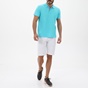 FRANK TAILOR-Ανδρική polo μπλούζα FRANK TAILOR 123-60-0001 μπλε ανοιχτό
