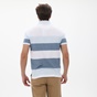 FRANK TAILOR-Ανδρική polo μπλούζα FRANK TAILOR 123-62-0001 μπλε ριγέ