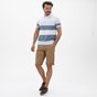 FRANK TAILOR-Ανδρική polo μπλούζα FRANK TAILOR 123-62-0001 μπλε ριγέ