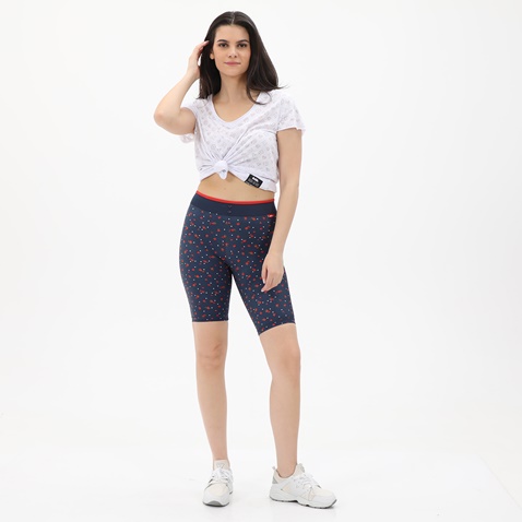 BODYTALK-Γυναικείο ποδηλατικό κολάν BODYTALK 1221-907514 GRANDMAW μπλε κόκκινο