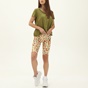 BODYTALK-Γυναικείο ποδηλατικό κολάν BODYTALK 1221-908014 BESTIEW μπεζ leopard