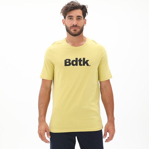 BODYTALK-Ανδρικό t-shirt BODYTALK 1221-950028 κίτρινο