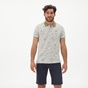 GANT-Ανδρική polo μπλούζα GANT 2022012 Leaf Print Pique Rug χακί