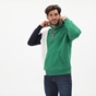 GANT-Ανδρική φούτερ μπλούζα GANT  2037011 Retro Logo Sweat πράσινη λευκή