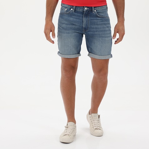 GANT-Ανδρική jean βερμούδα GANT 205042 Arley Gant μπλε