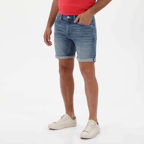 GANT-Ανδρική jean βερμούδα GANT 205042 Arley Gant μπλε