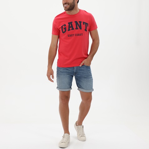 GANT-Ανδρική jean βερμούδα GANT 205042 Arley Gant μπλε