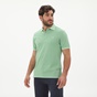 GANT-Ανδρική polo μπλούζα GANT 2052028 Sunfaded Pique Rug πράσινη